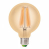 Лампочка Eurolamp G95 12W E27 4000K (LED-G95-12274(Amber))