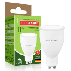 Лампочка Eurolamp LED SMD MR16 11W 990Lm GU10 3000K 220V (LED-SMD-11103(P))