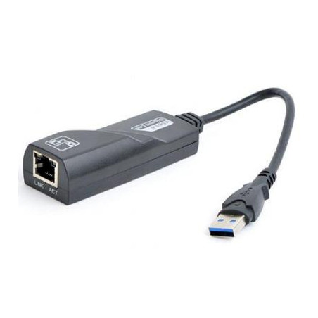 Адаптер USB 3.0 AM to RJ45 Ethernet 1000Mbps Gembird (NIC-U3-02)