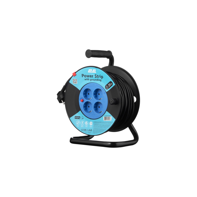 Мережевий подовжувач 2E 2E-CR4315IP20M20