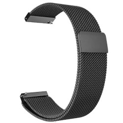 Ремінець до смарт-годинника BeCover Milanese Style для Samsung Galaxy (20mm)/Watch 5/ Watch 4.../Gear S2 Classic/Gear Sport Gray