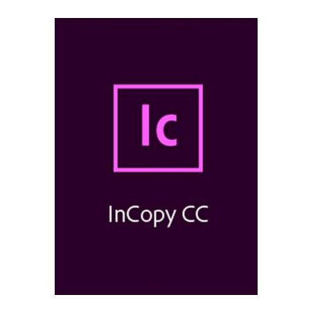 ПЗ для роботи з текстом Adobe InCopy CC teams Multiple/Multi Lang Lic Subs New 1Year (65304717CA01A12)
