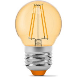 Лампочка Videx LED Filament G45FA 4W E27 2200K бронза (VL-G45FA-04272)