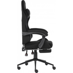 Крісло ігрове GT Racer X-2324 Black Suede (X-2324 Fabric Black Suede)