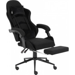 Крісло ігрове GT Racer X-2324 Black Suede (X-2324 Fabric Black Suede)