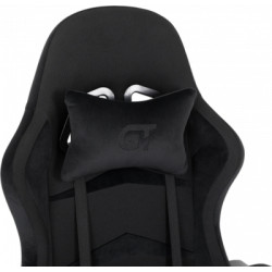 Крісло ігрове GT Racer X-2324 Black Suede (X-2324 Fabric Black Suede)