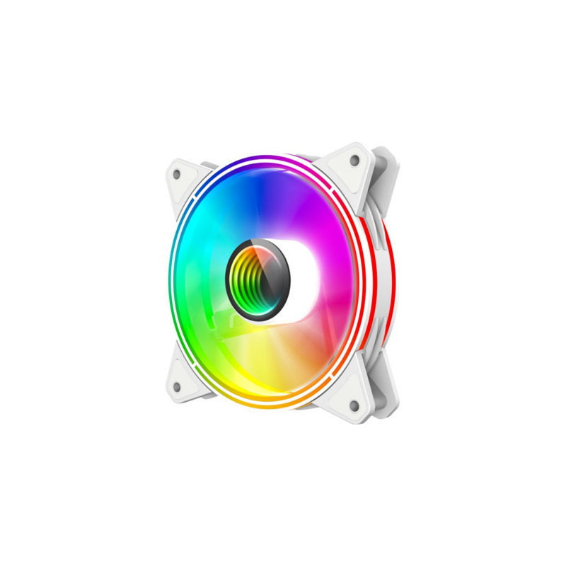 Кулер до корпусу Gamemax FN-12Rainbow-Q-Infinity WT