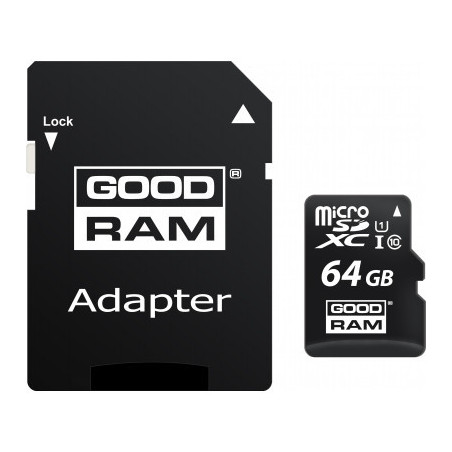 Карта пам'яті Goodram 64GB microSDXC Class 10 (M1AA-0640R12)