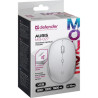 Мишка Defender Auris MB-027 Silent Wireless White (52028)