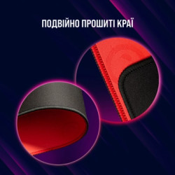Килимок для мишки Lorgar Main 323 Black/Red (LRG-GMP323)