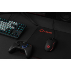 Килимок для мишки Lorgar Main 323 Black/Red (LRG-GMP323)