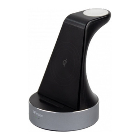 Зарядний пристрій Verbatim 2in1 Apple Watch and iPhone Charging Stand (49555)