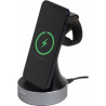 Зарядний пристрій Verbatim 2in1 Apple Watch and iPhone Charging Stand (49555)