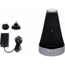 Зарядний пристрій Verbatim 2in1 Apple Watch and iPhone Charging Stand (49555)