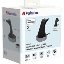 Зарядний пристрій Verbatim 2in1 Apple Watch and iPhone Charging Stand (49555)
