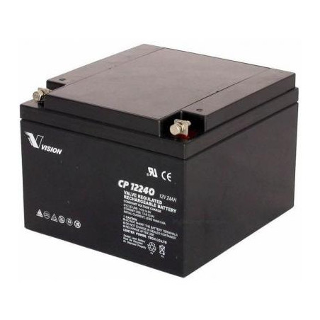 Батарея до ДБЖ Vision CP 12V 24Ah (CP12240E-X)