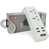 Мережевий фільтр живлення Voltronic TВ-Т07, 2роз, 4*USB White (ТВ-Т07-White)