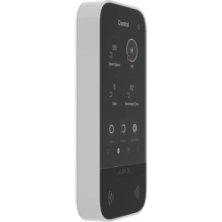 Клавіатура до охоронної системи Ajax KeyPad TouchScreen white
