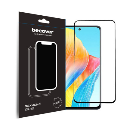 Скло захисне BeCover Oppo A98 5G Black (709772)