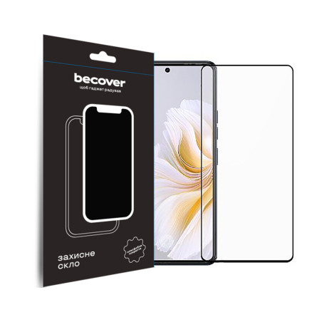 Скло захисне BeCover Tecno Camon 20 Pro (CK7n) Black (709745)