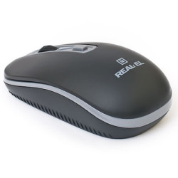 Мишка REAL-EL RM-303 Wireless Black/Grey (EL123200021)