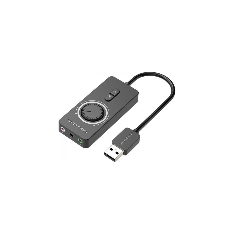 Звукова плата Vention Audio USB 3х3,5mm jack 0.15m Volume Control (CDRBB)