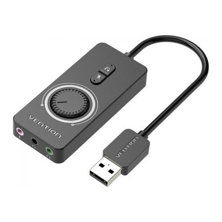 Звукова плата Vention Audio USB 3х3,5mm jack 0.15m Volume Control (CDRBB)