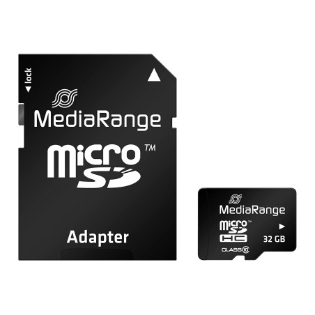 Карта пам'яті Mediarange 32GB microSD class 10 (MR959)