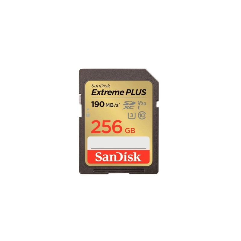 Карта пам'яті SanDisk 256GB SD class 10 UHS-I Extreme PLUS (SDSDXWV-256G-GNCIN)