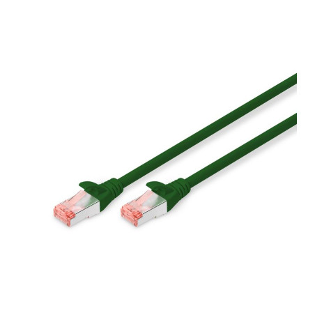 Патч-корд 2м, CAT 6 S-FTP, AWG 27/7, LSZH, green Digitus (DK-1644-020/G)