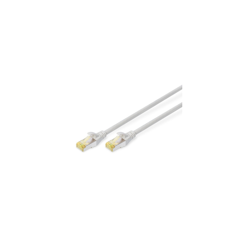 Патч-корд 15м, CAT 6a S-FTP, AWG 26/7, Cu, LSZH, grey Digitus (DK-1644-A-150)