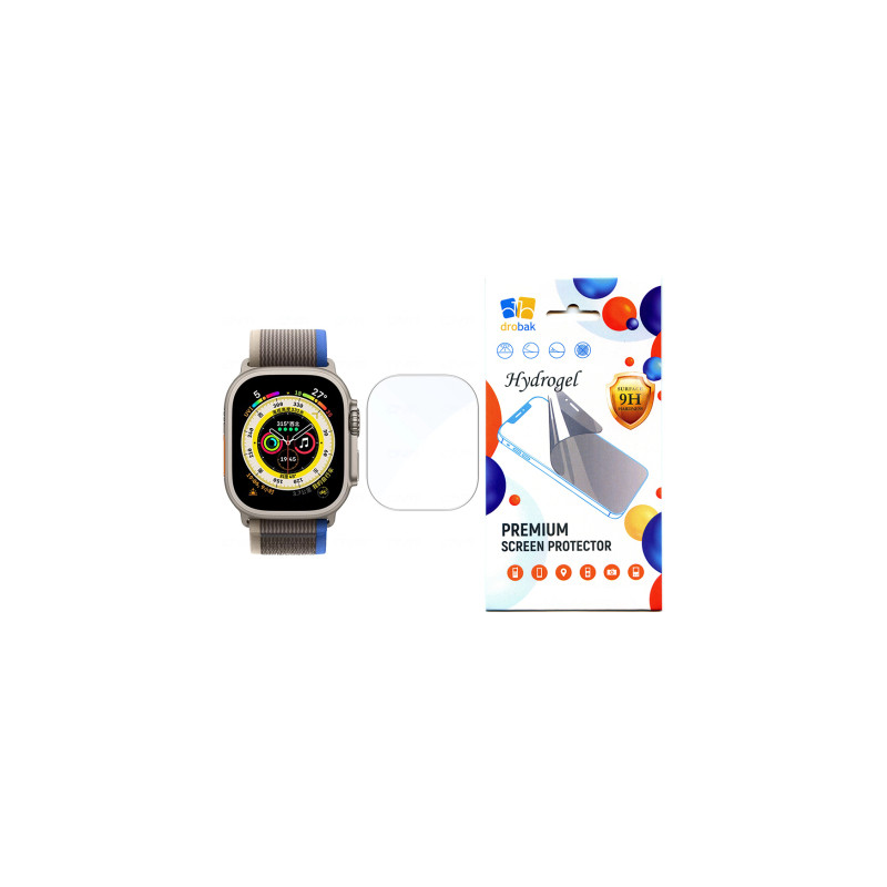 Плівка захисна Drobak Hydrogel Apple Watch Ultra 2 49mm (2шт) (323210)