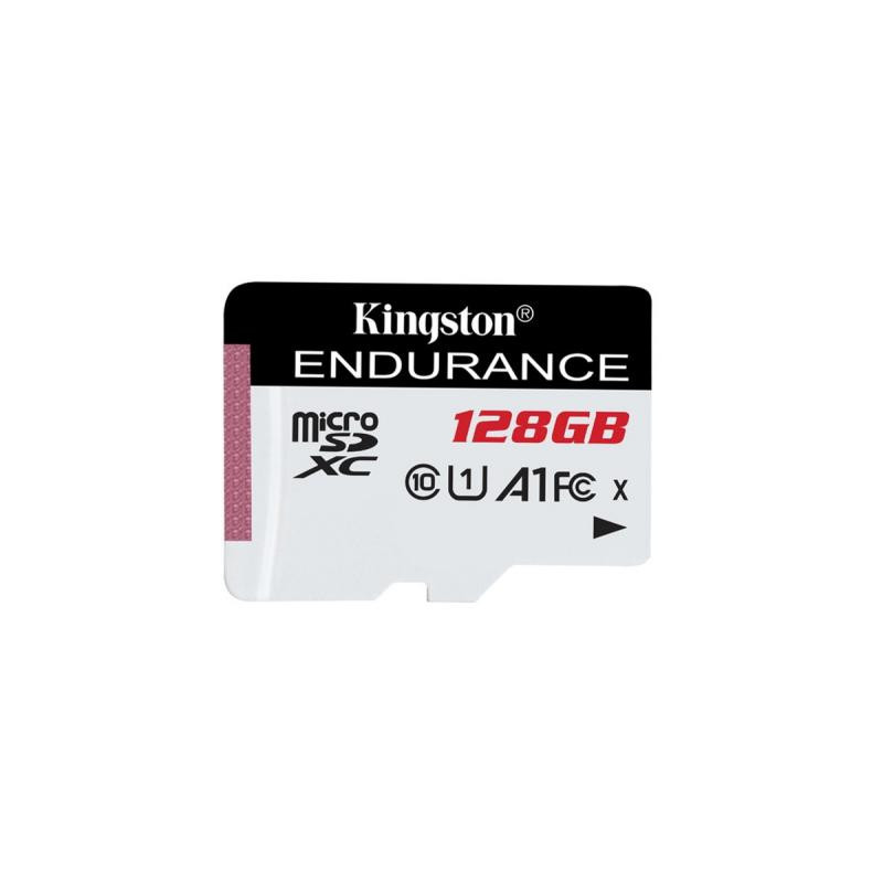 Карта пам'яті Kingston 128GB microSDXC class 10 UHS-I U1 A1 High Endurance (SDCE/128GB)