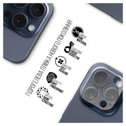 Плівка захисна Armorstandart for Camera Apple iPhone 15 Pro Max 6 pcs (ARM72557)