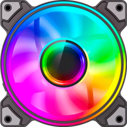 Кулер до корпусу Gamemax Dual Ring Infinity BK