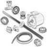 Витратний матеріал AHK Редуктор HP LJ Pro M402/403/426/427/MF421, RC4-2975-000CN (70262929)