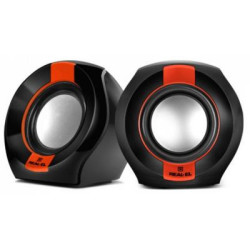Акустична система REAL-EL S-50 black-red (EL121100008)