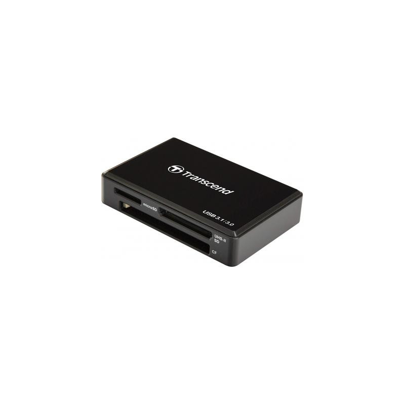 Зчитувач флеш-карт Transcend USB 3.1 Black (TS-RDF8K2)