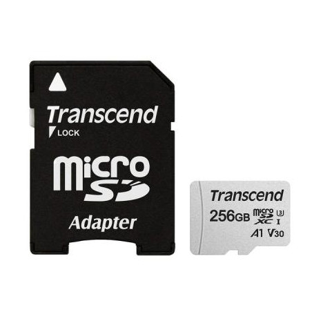 Карта пам'яті Transcend 256GB microSDXC class 10 UHS-I (TS256GUSD300S-A)