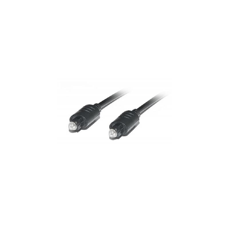 Кабель мультимедійний Optical Toslink 1.0m black REAL-EL (EL123500036)