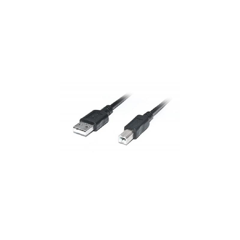 Кабель для принтера USB 2.0 AM/BM 3.0m Pro black REAL-EL (EL123500027)