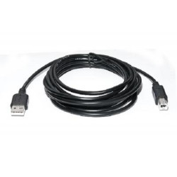 Кабель для принтера USB 2.0 AM/BM 3.0m Pro black REAL-EL (EL123500027)