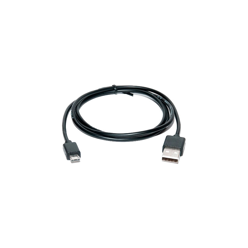 Дата кабель USB 2.0 AM to Micro 5P 0.6m Pro black REAL-EL (EL123500021)