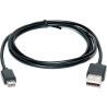 Дата кабель USB 2.0 AM to Micro 5P 0.6m Pro black REAL-EL (EL123500021)