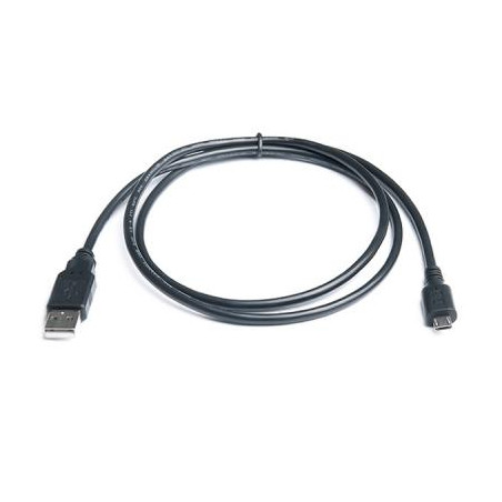 Дата кабель USB 2.0 AM to Micro 5P 2.0m Pro black REAL-EL (EL123500025)