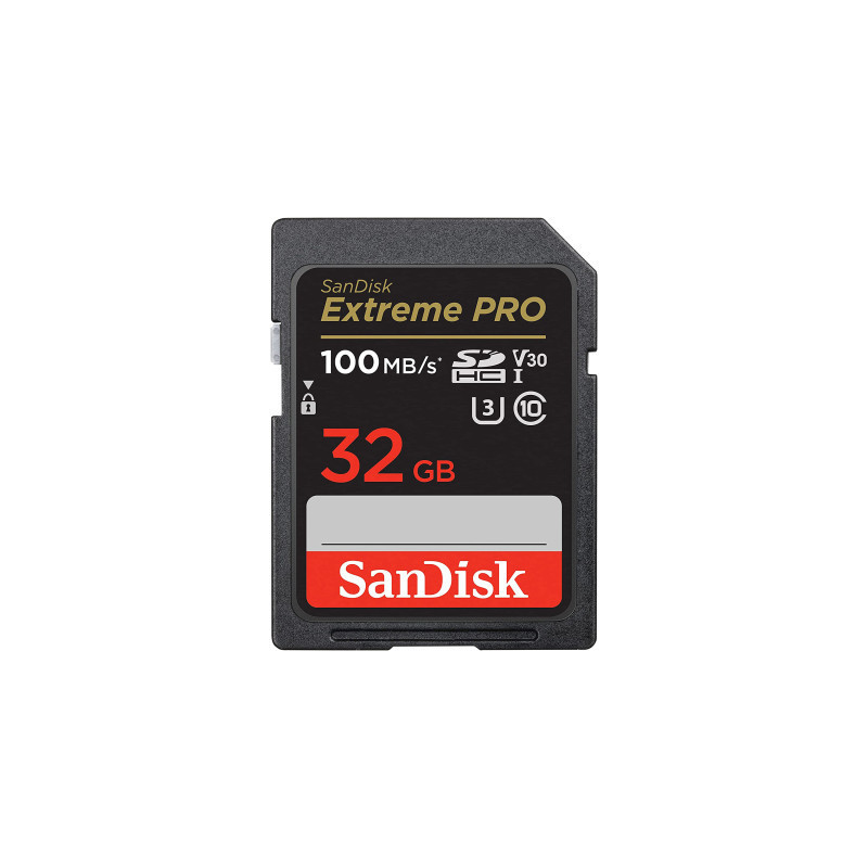 Карта пам'яті SanDisk 32GB SD class 10 UHS-I U3 V30 Extreme PRO (SDSDXXO-032G-GN4IN)