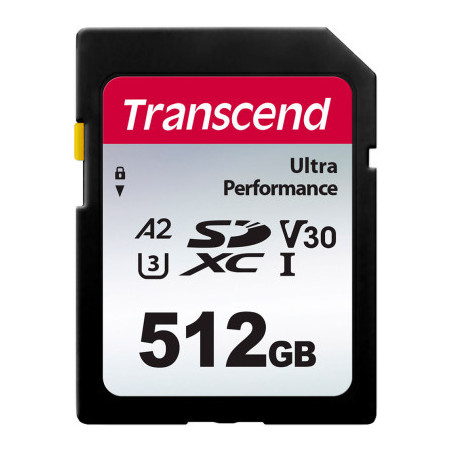 Карта пам'яті Transcend 512GB SD class 10 UHS-I U3 4K (TS512GSDC340S)