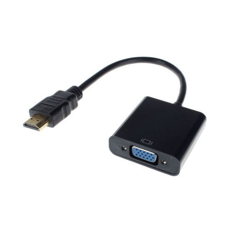 Перехідник HDMI to VGA 0.15m REAL-EL (EL123500020)