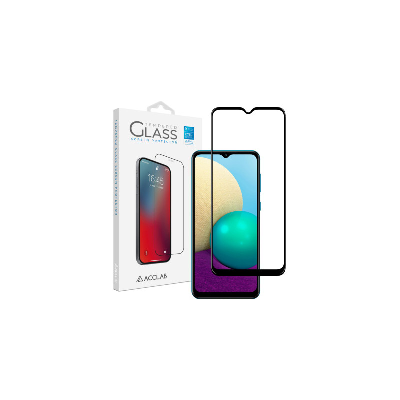 Скло захисне ACCLAB Full Glue Samsung A02 (1283126509605)