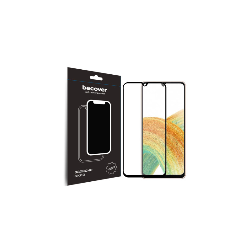 Скло захисне BeCover ZTE Blade A33Plus Black (710173)